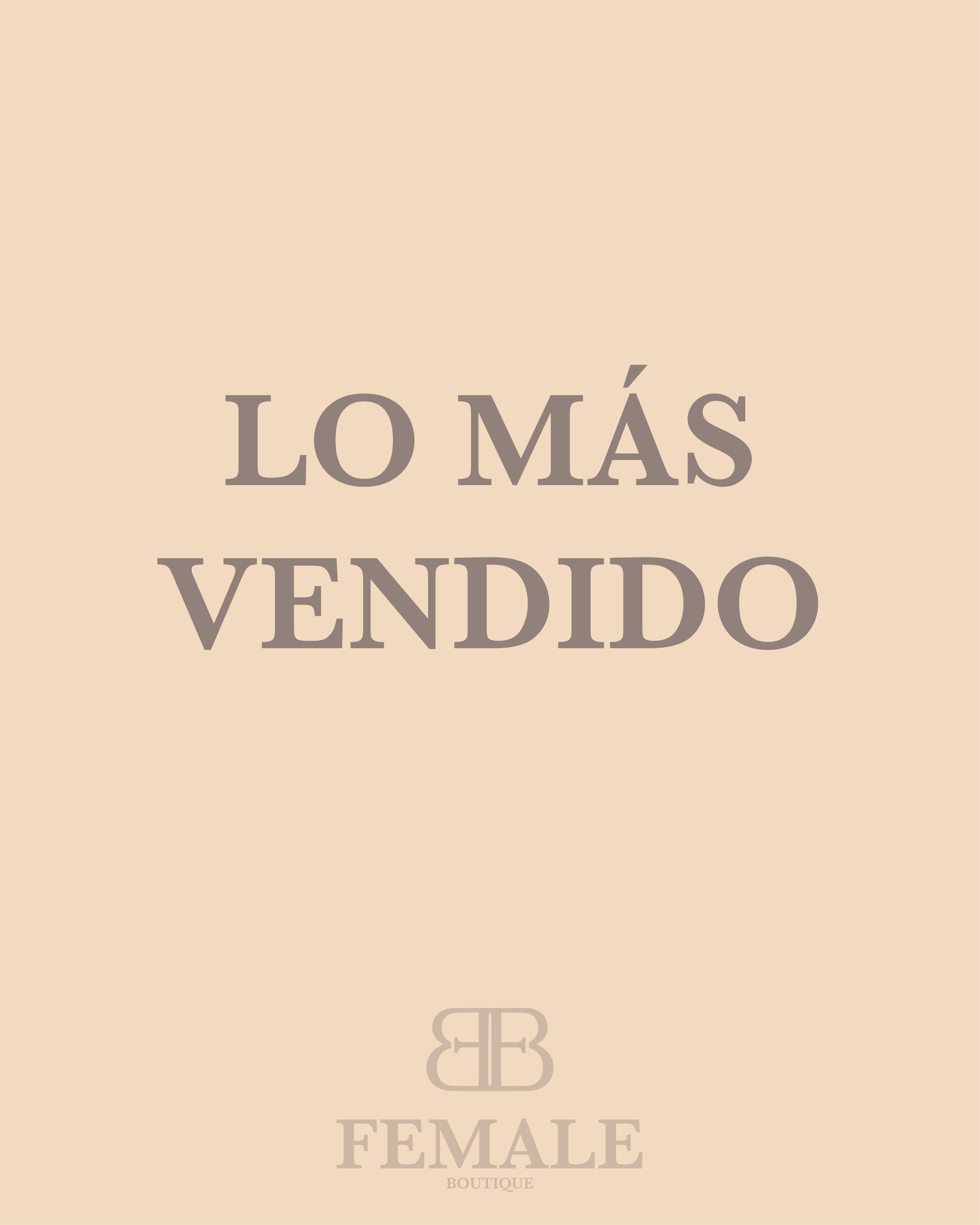 Lo Más Vendido